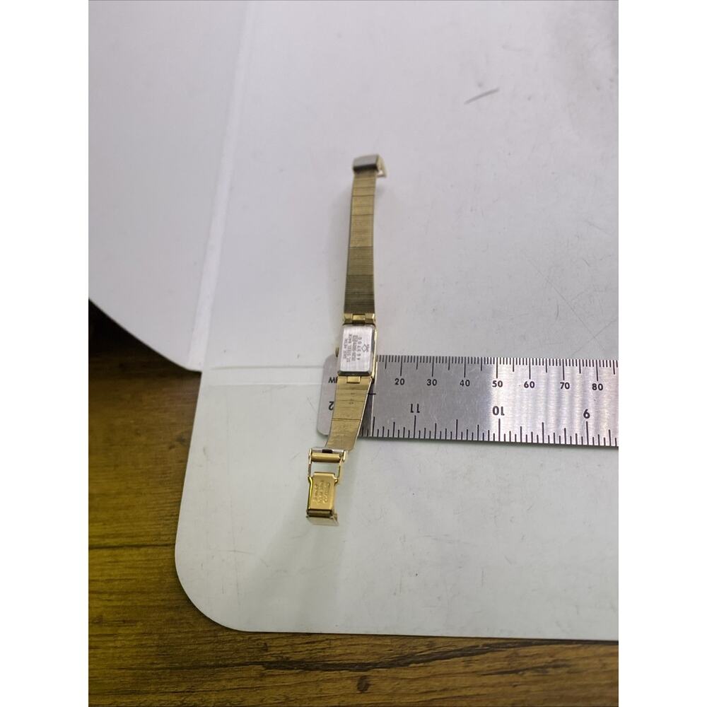 Vintage Womens Seiko Gold Tone Watch New Battery - Picture 5 of 7